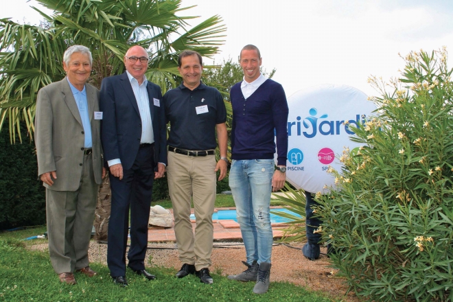 Yves Allibert PDG et membres du groupe Irrijardin Yves Allibert PDG et membres du groupe Irrijardin