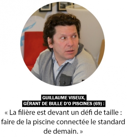 guillaume viseux gérant de bulle d'o piscine