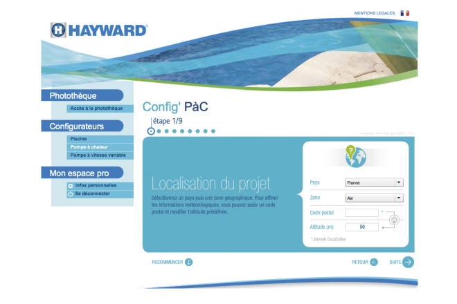 hayward_configurateur hayward_configurateur