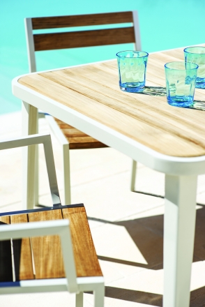 meridien tavolo e sedie dettaglio