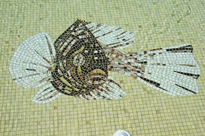 mosaique poisson