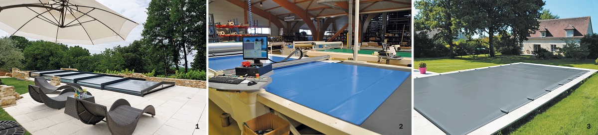 1. Le fabricant d’abris Sokool a rejoint le groupe au début de l’année 2016 2. Le site Albigès à Millau spécialisé dans la fabrication de couvertures à barres et de protections solaires 3.Couverture à barres Easy Top 1. Le fabricant d’abris Sokool a rejoint le groupe au début de l’année 2016 2. Le site Albigès à Millau spécialisé dans la fabrication de couvertures à barres et de protections solaires 3.Couverture à barres Easy Top