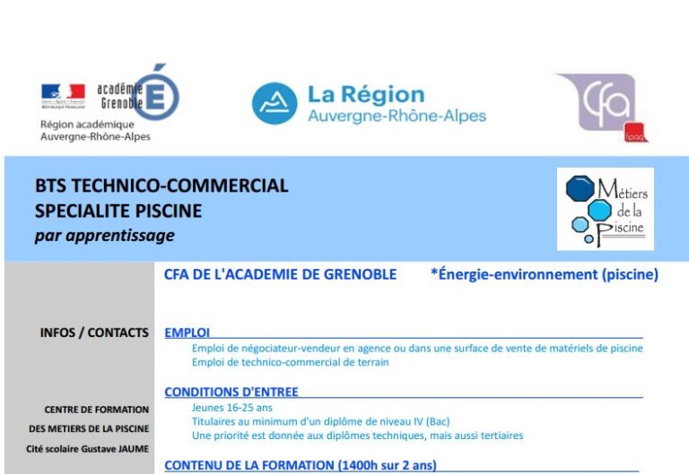 Un BTS technico-commercial à Pierrelatte
