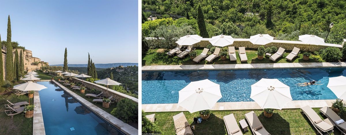 piscine LA BASTIDE DE GORDES