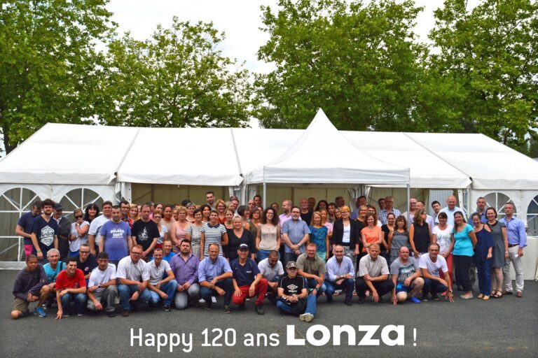 Lonza Amboise fête les 120 ans du groupe