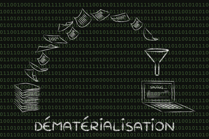dématérialisation (paperless office): scanning documents