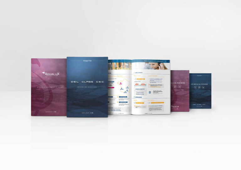 DEL CLASS CEC et Aqualux accompagnent leurs clients avec 2 catalogues cette année