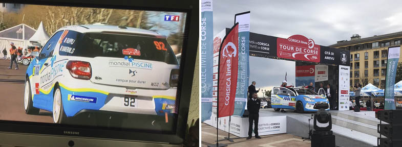 mondial piscine - course Corsica Linea