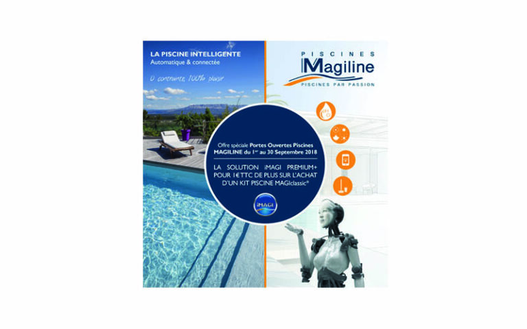 Piscine connectée : Piscines Magiline