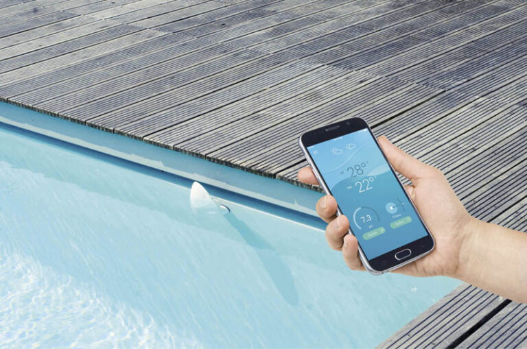 La piscine connectée
