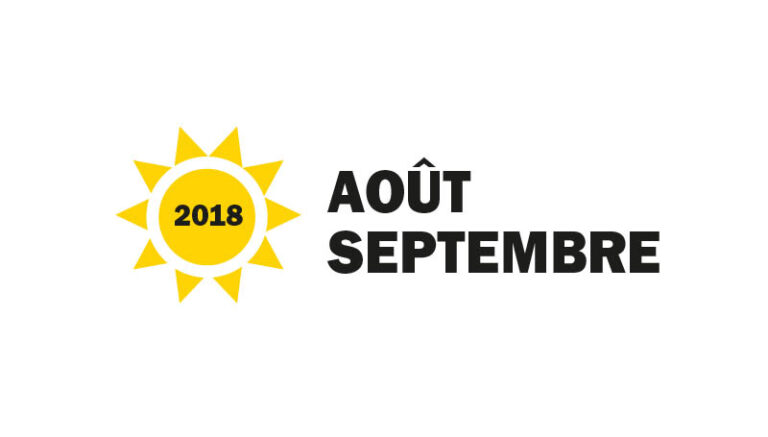 POINT METEO AOUT 2018 – SEPTEMBRE 2018