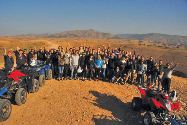 Carré Bleu réunit son réseau à Marrakech