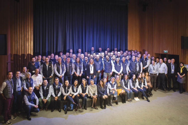 L’équipe commerciale SCP France en séminaire