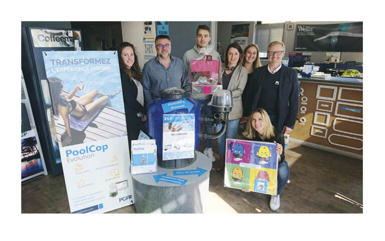 Le spécialiste des accessoires pour piscines et spas, SCP France au Showroom Poolcop 2019