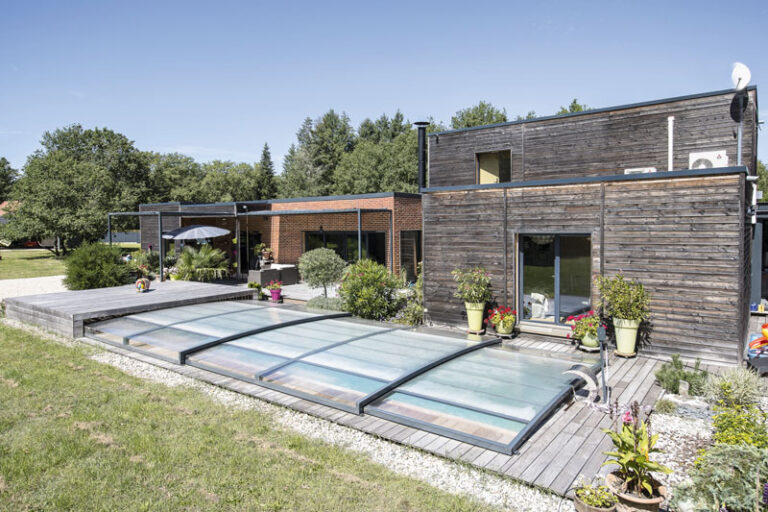Une piscine pensée pour être intégrée