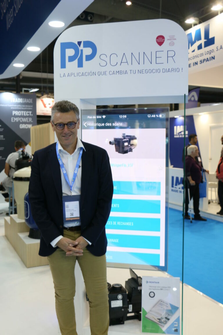 Stéphane Ledru, Directeur Commercial France de Pentair Aquatic Systems Europe