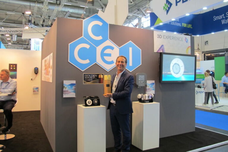 Un Trophée « Golden Wave » pour CCEI