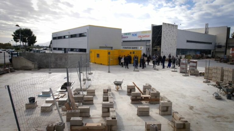 Inauguration du BP Métiers de la piscine au BTP CFA de Perpignan