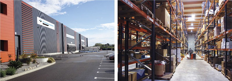 Hydralians plateforme logistique