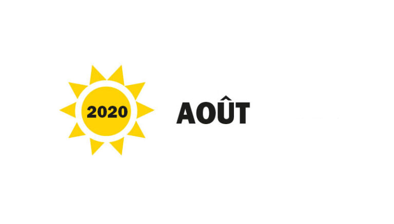 Le point météo – août 2020