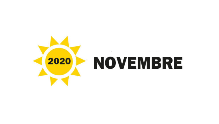 LE POINT MÉTÉO – NOVEMBRE 2020