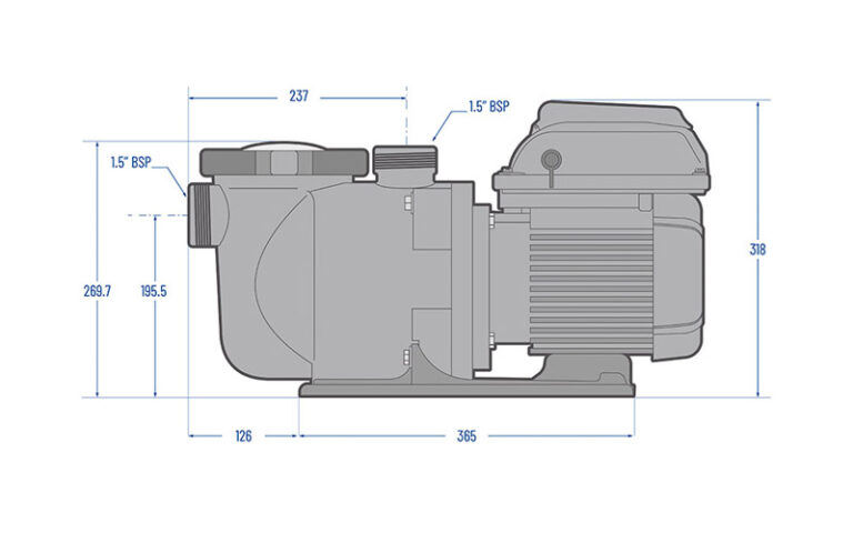 La pompe de filtration