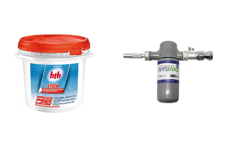 hth® propose une solution de désinfection des surfaces autour des piscines