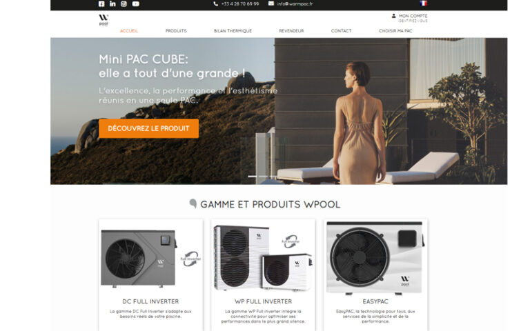 WPool, un site de e-commerce dédié aux PAC