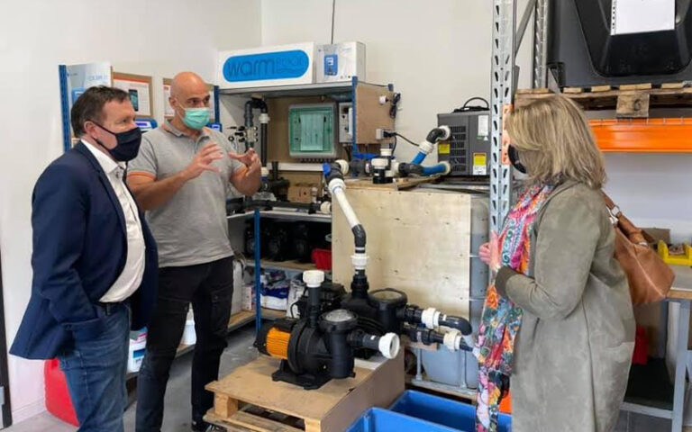 Warmpac reçoit la visite d’un député