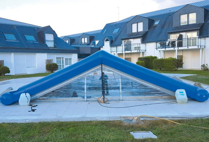 abri de chantier gonflable Kalyspa 202108a