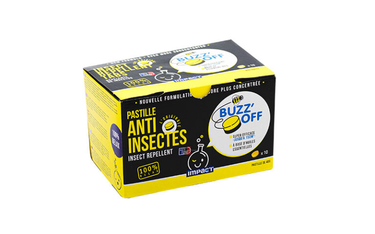 Buzz’Off, des pastilles anti-insectes pour piscine