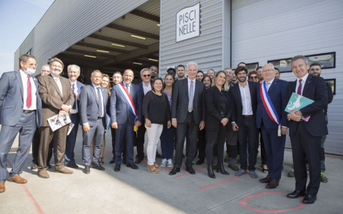 Piscinelle visite ministre