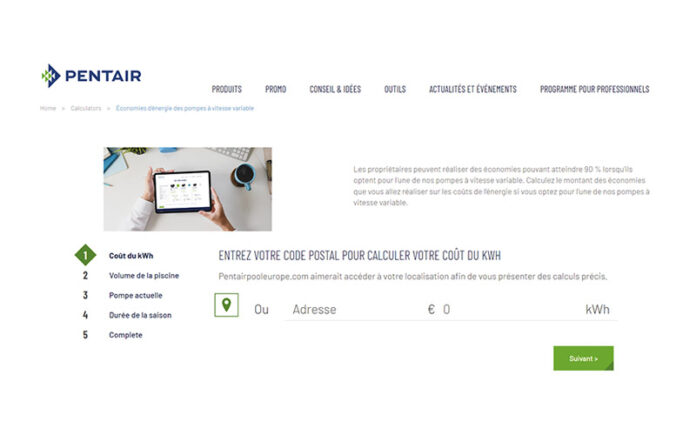 Pentair calculateur 202206 acc